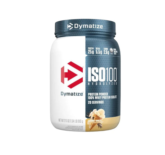 Dymatize ISO100 Whey Protein Powder Isolate, Gourmet Vanilla