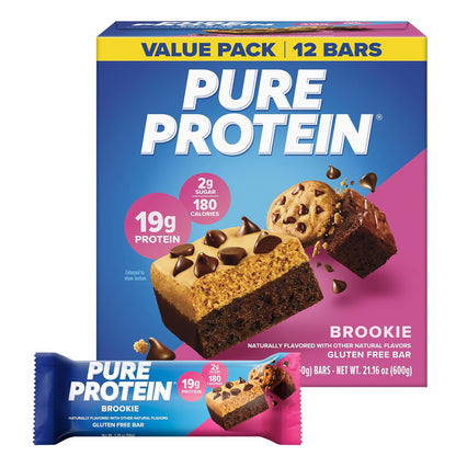 Pure Protein Brookie – Caja con barras de proteína