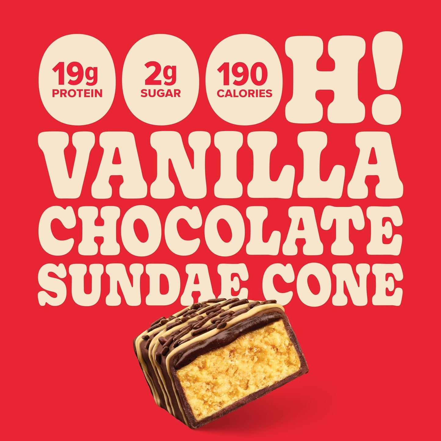 Pure Protein Sundae Cone Protein Bars 