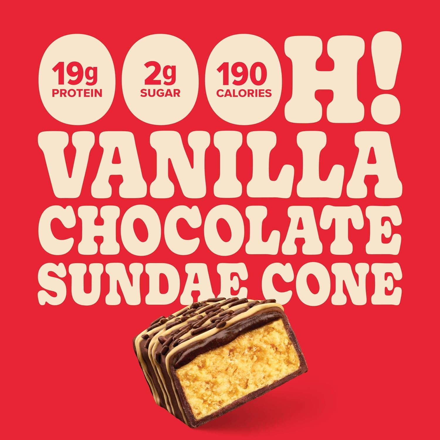 Pure Protein Sundae Cone Protein Bars 