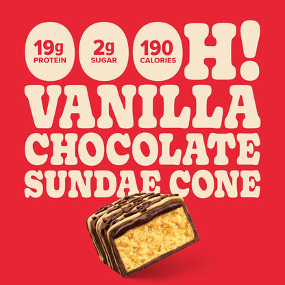 Pure Protein Sundae Cone Protein Bars 